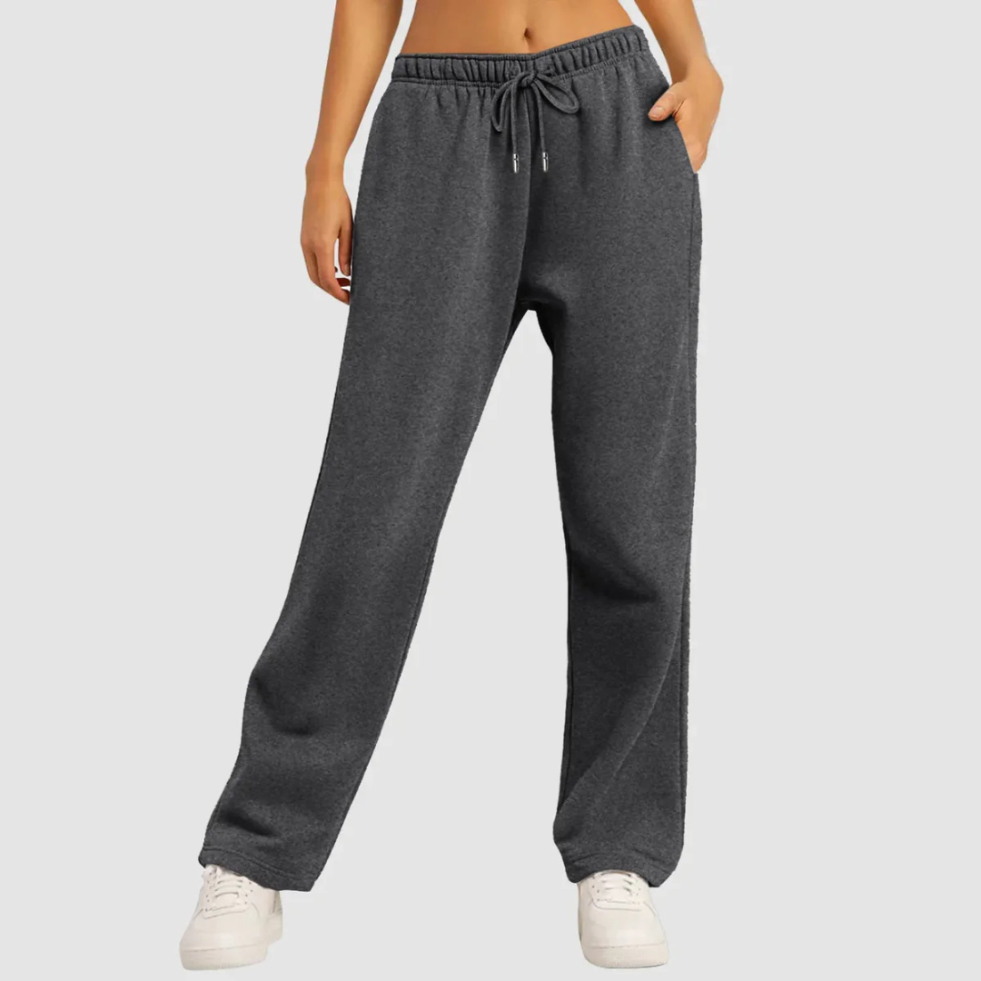 Women's Wide Leg High Waisted Jogger Pants | Loose Fit