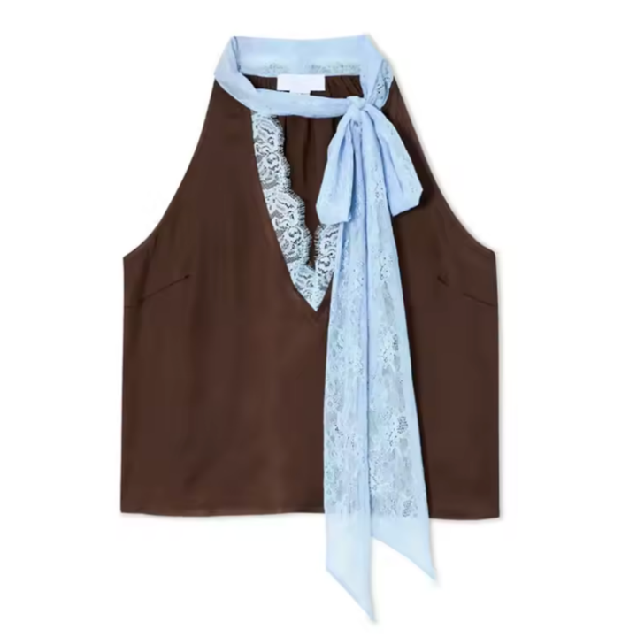 Lace Panel Top and Skirt Set | Elegant Design | Perfect for Special Occasions | Comfortable Fit