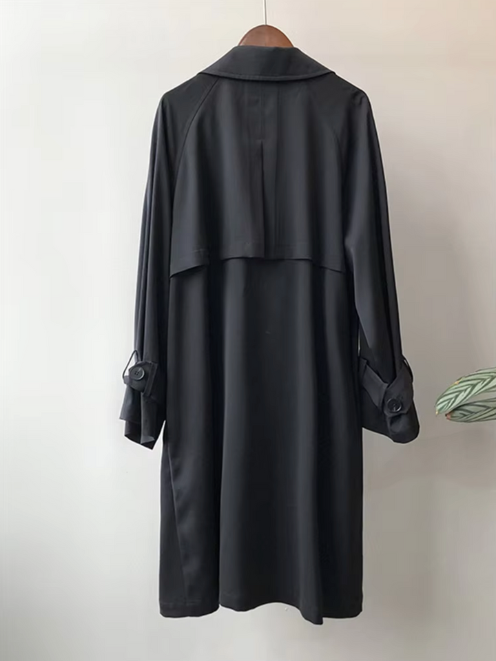 Women's Long Waterproof Trench Coat | Casual