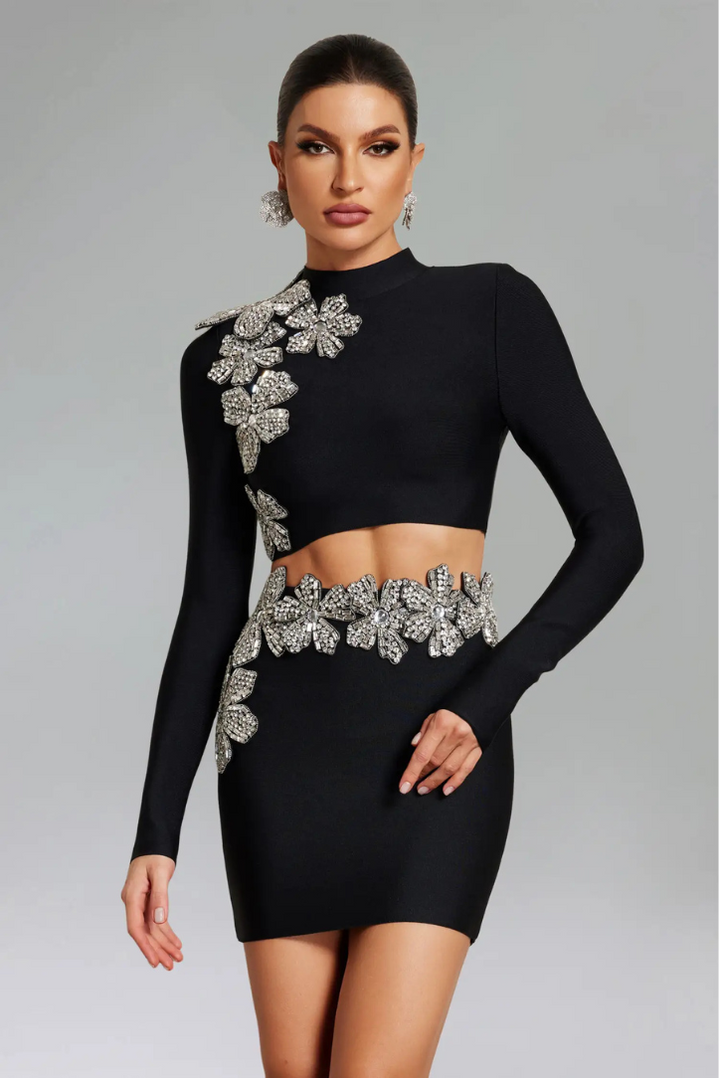 Crystal Mini Set | Dazzling Design | Perfect for Special Occasions | Elegant Jewelry Ensemble