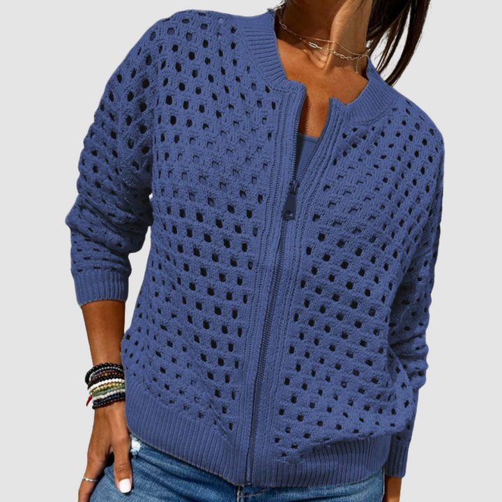 Elodie | Elegant Zip-Front Jacket