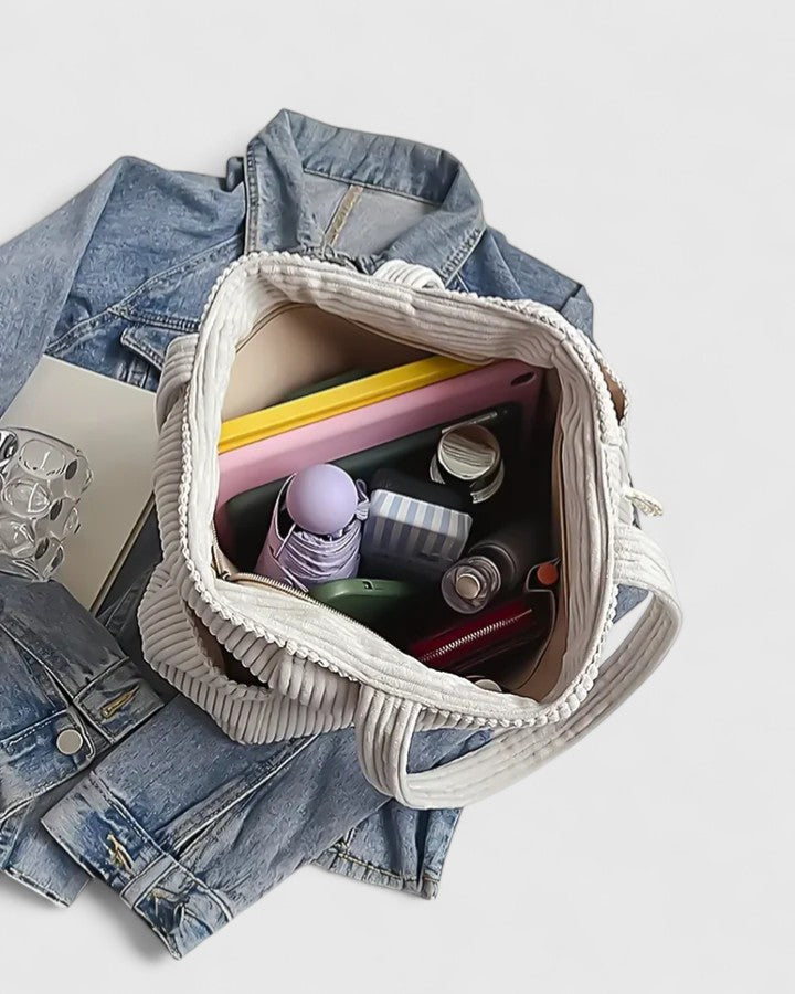 Tote Bag | Elegant Design | Perfect for Work or Travel | Durable Fabric