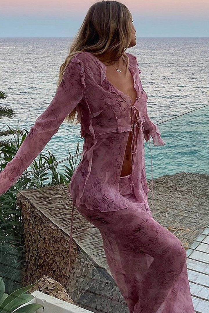 Pink Sharlene Set | Elegant Design | Perfect for Special Occasions | Comfortable Fabric