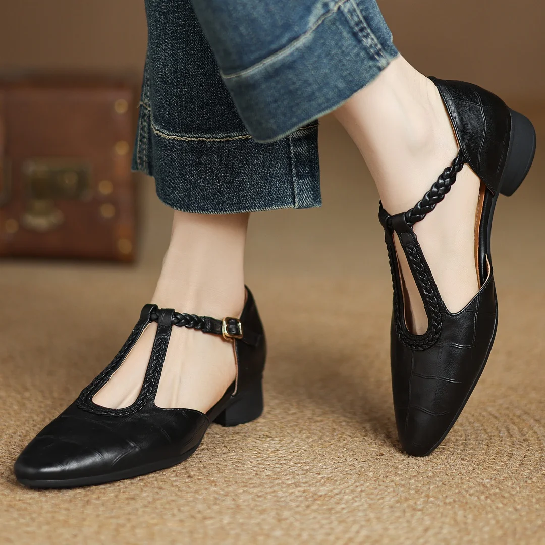 Veronica™| Leather Sandals