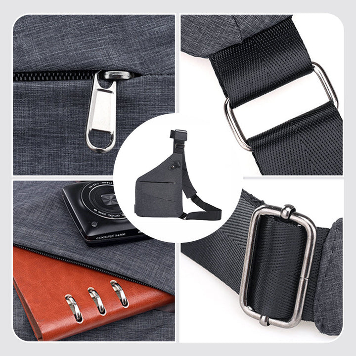 Anti-Theft Shoulder Bag | Secure Design | Perfect for Travel | Durable and Stylish Fabric