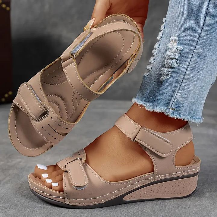 Orthopedic Sandals | Comfortable Wedge Heel | Supportive Design for All-Day Wear | Casual Footwear