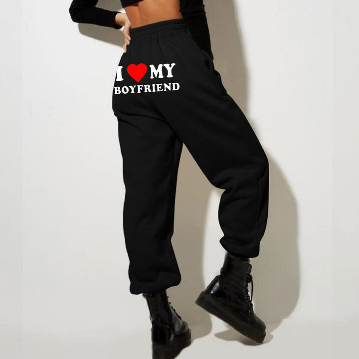 Women's Jogging Pants | High Waist Design | Comfortable Fit for Active Lifestyle | Soft Cotton Blend