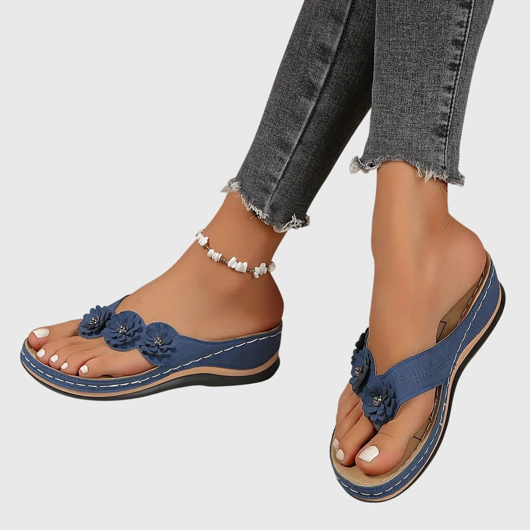 Orthopedic Flip Flops | Comfortable Arch Support | Ideal for Foot Pain Relief | Lightweight and Durable Design