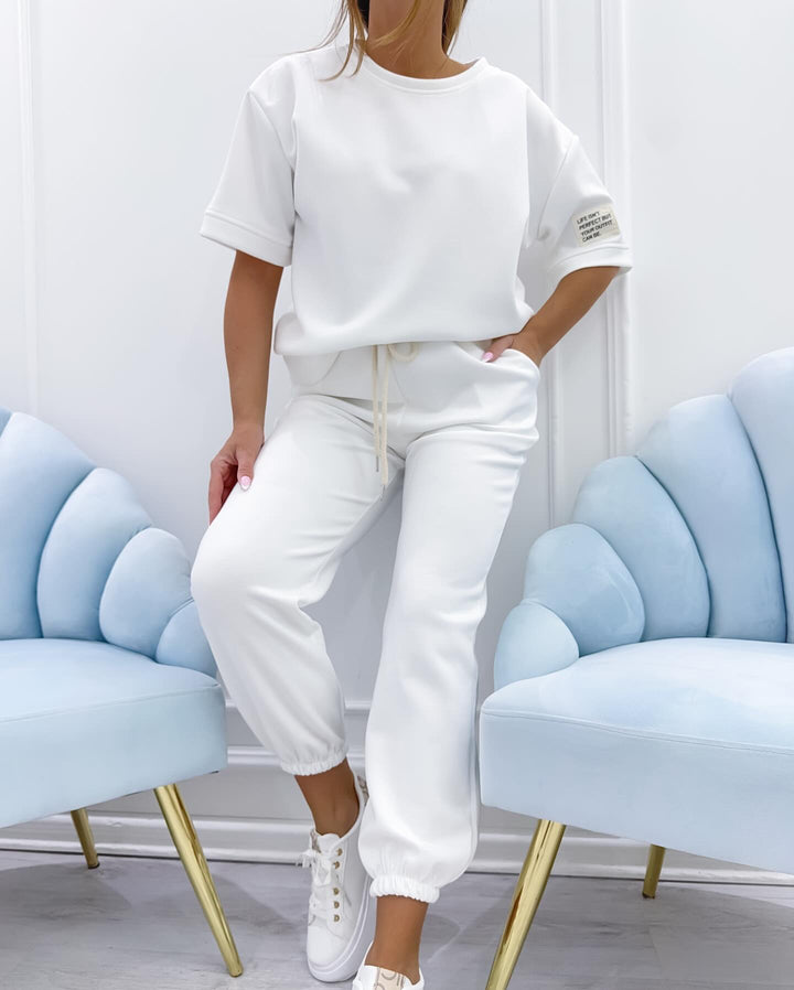 Short Sleeve Set | Comfortable Fit | Perfect for Everyday Wear | Casual Cotton Blend