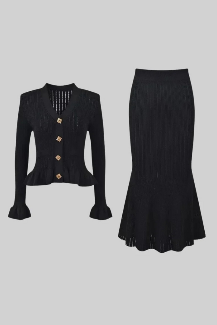 Viola Set | Elegant Black Design | Perfect for Any Occasion | Comfortable and Versatile Style