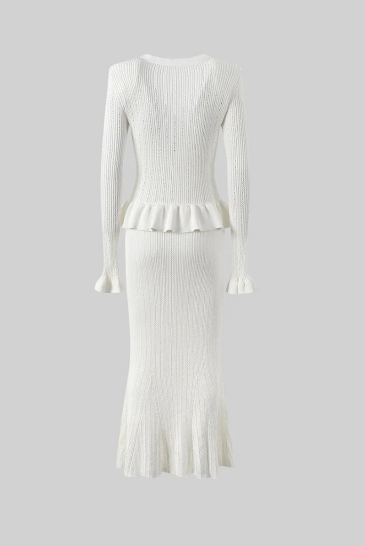 Viola Set | Elegant White Design | Perfect for Special Occasions | Comfortable Fabric