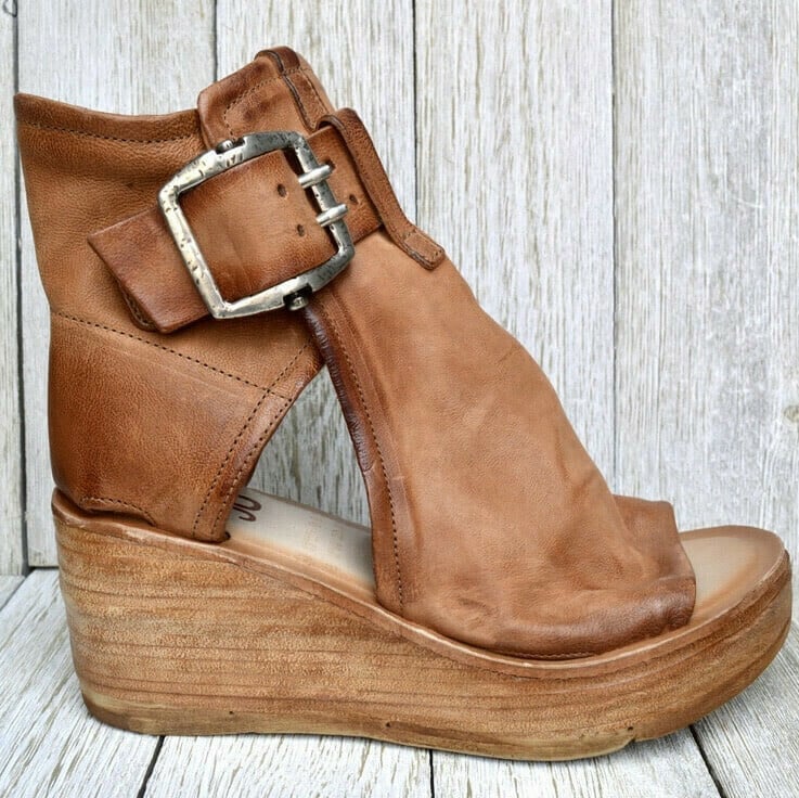Wedge Sandals | Buckle Closure | Comfortable Boho Design | Perfect for Summer Outfits