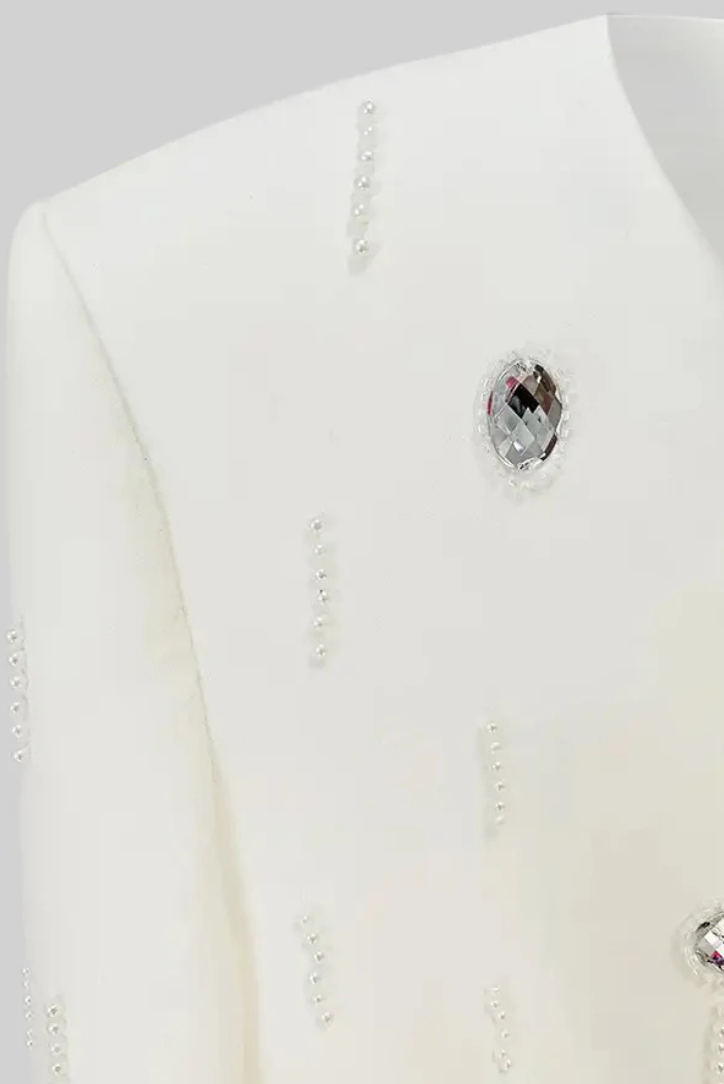 Mini Dress Set | Elegant White Design | Perfect for Any Occasion | Comfortable and Chic