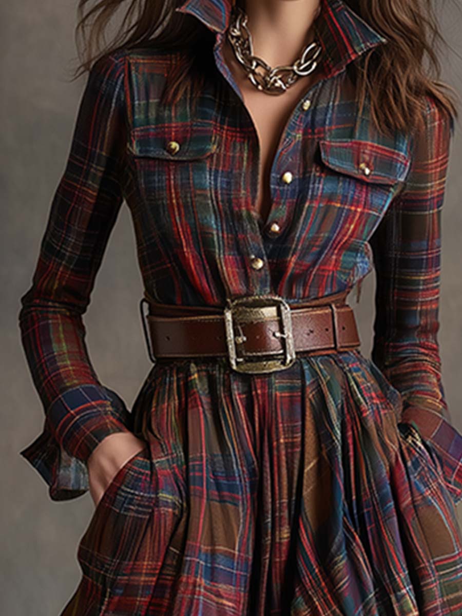 Button-Up Shirt Dress | Classic Design | Effortless Style for Any Occasion | Comfortable Cotton Blend