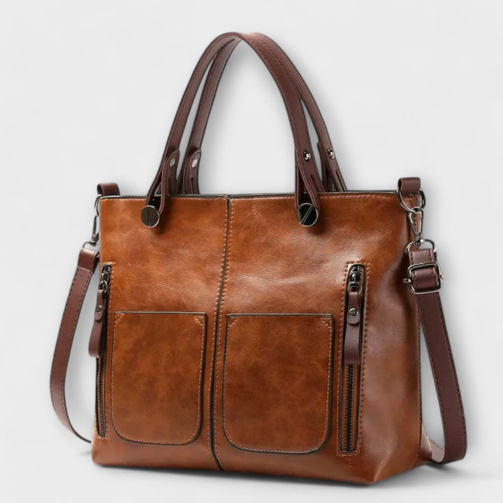 Leather Bag | Elegant Design | Versatile for Any Occasion | Premium Quality Material