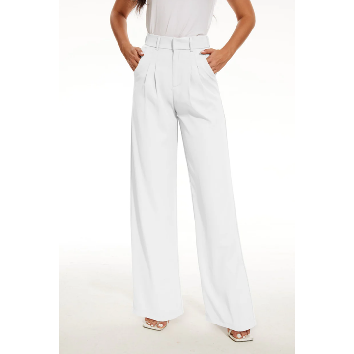 Women's Pants | High Waist | Wide Leg | Casual Look