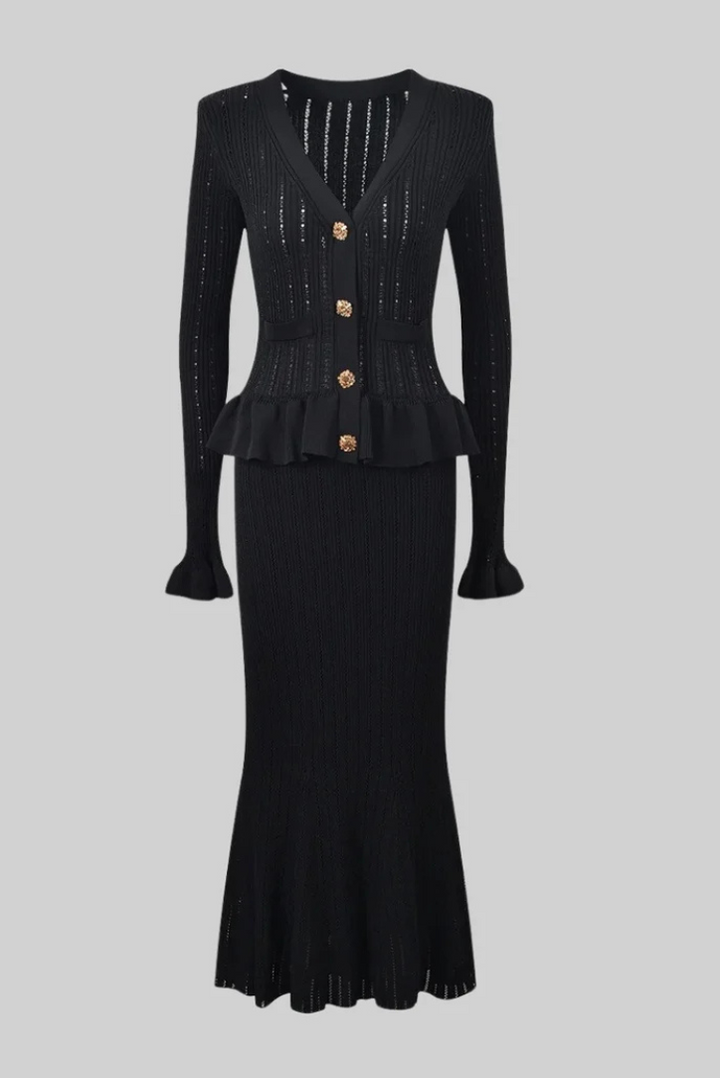Viola Set | Elegant Black Design | Perfect for Any Occasion | Comfortable and Versatile Style
