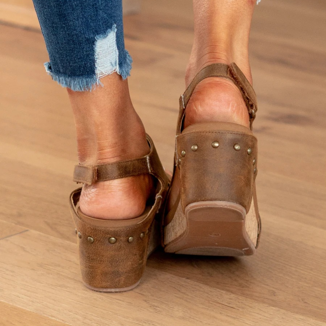 Wedge Sandals | Soft Suede Material | Comfortable All-Day Wear | Perfect for Summer Outfits