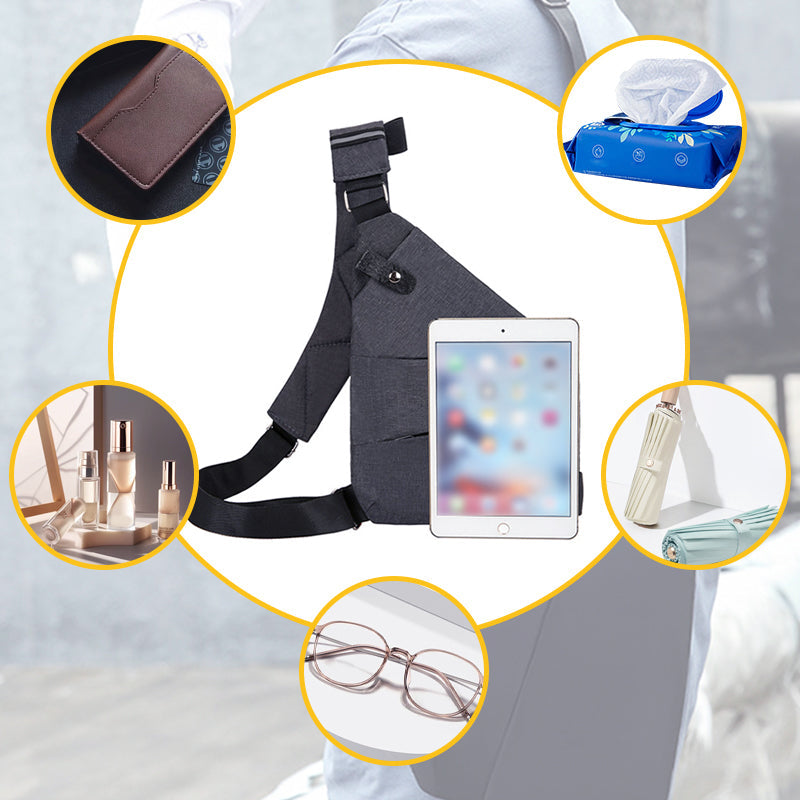 Anti-Theft Shoulder Bag | Secure Design | Perfect for Travel | Durable and Stylish Fabric