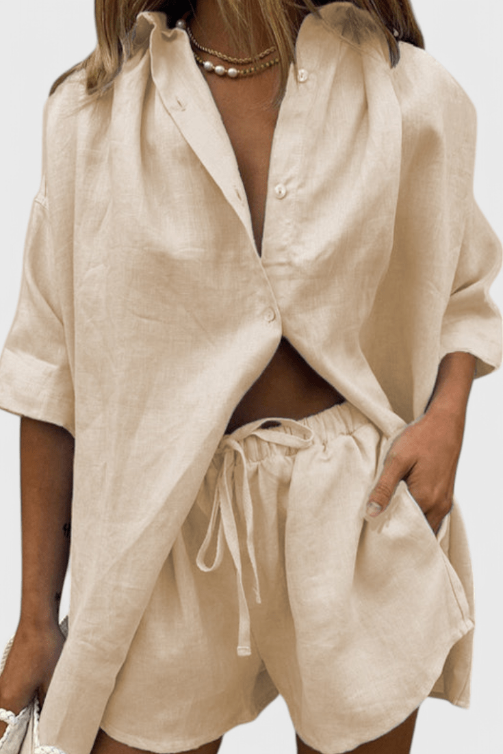 Anika Set | Elegant Two-Piece Outfit | Perfect for Any Occasion | Soft and Comfortable Fabric