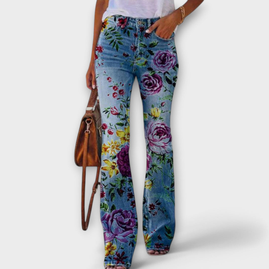 Buttoned Pants | Comfortable Fit | Versatile for Casual or Dressy Looks | Soft Cotton Blend