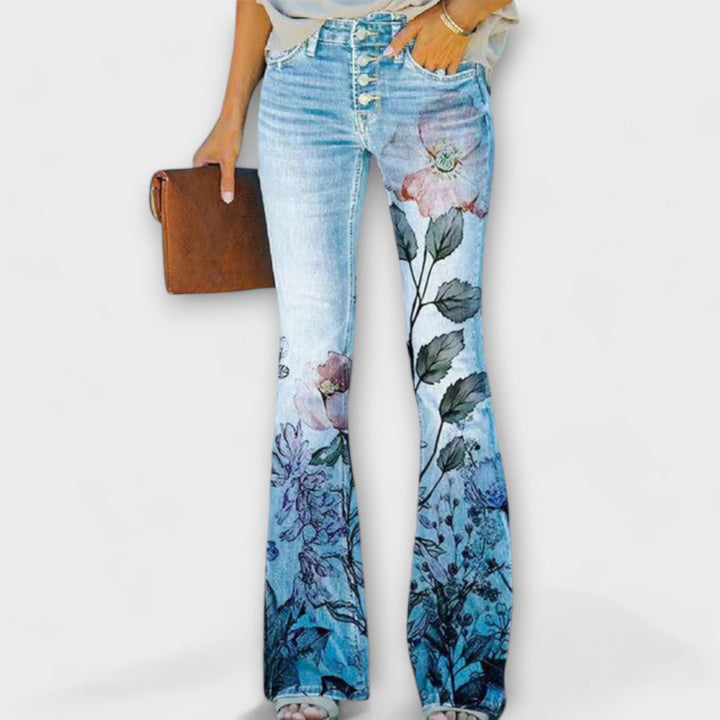 Buttoned Pants | Comfortable Fit | Versatile for Casual or Dressy Looks | Soft Cotton Blend