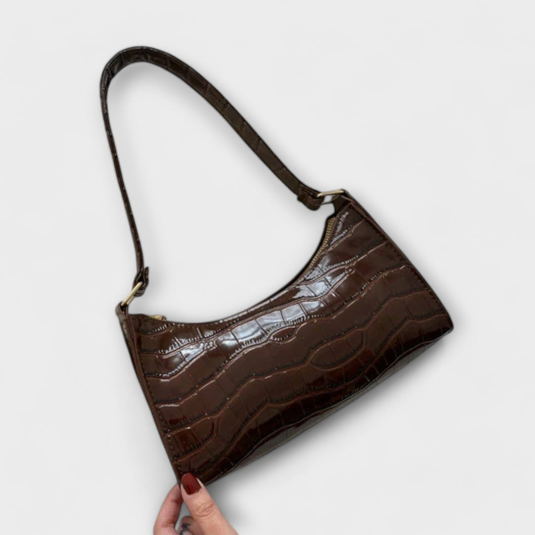 Shiny Leather Bag | Elegant Design | Perfect for Everyday Use | Versatile and Durable Style