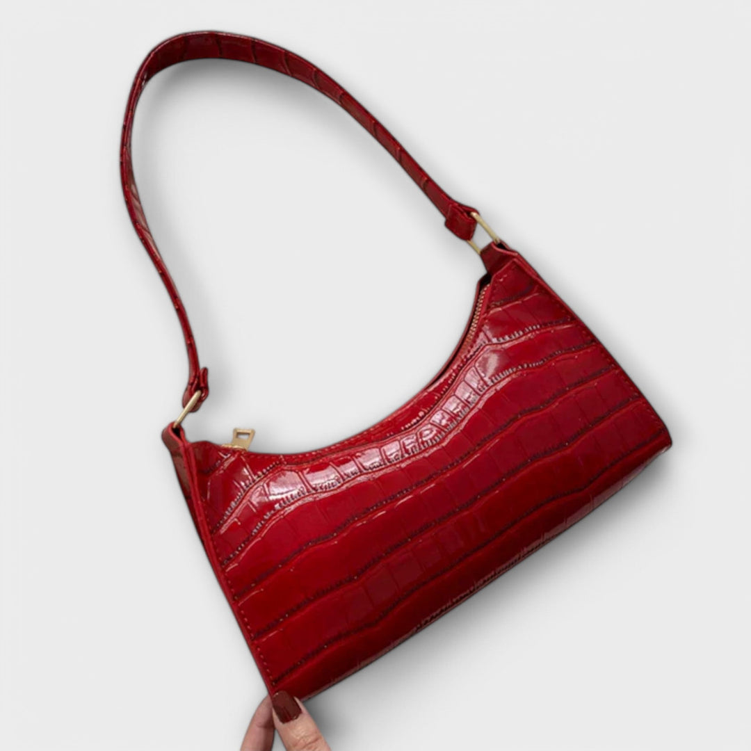 Shiny Leather Bag | Elegant Design | Perfect for Everyday Use | Versatile and Durable Style