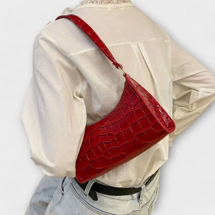 Shiny Leather Bag | Elegant Design | Perfect for Everyday Use | Versatile and Durable Style