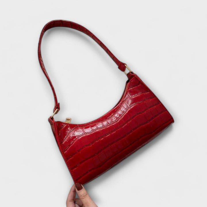 Shiny Leather Bag | Elegant Design | Perfect for Everyday Use | Versatile and Durable Style