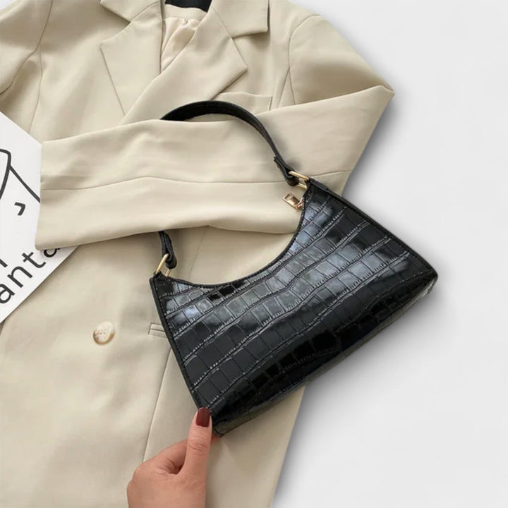 Shiny Leather Bag | Elegant Design | Perfect for Everyday Use | Versatile and Durable Style