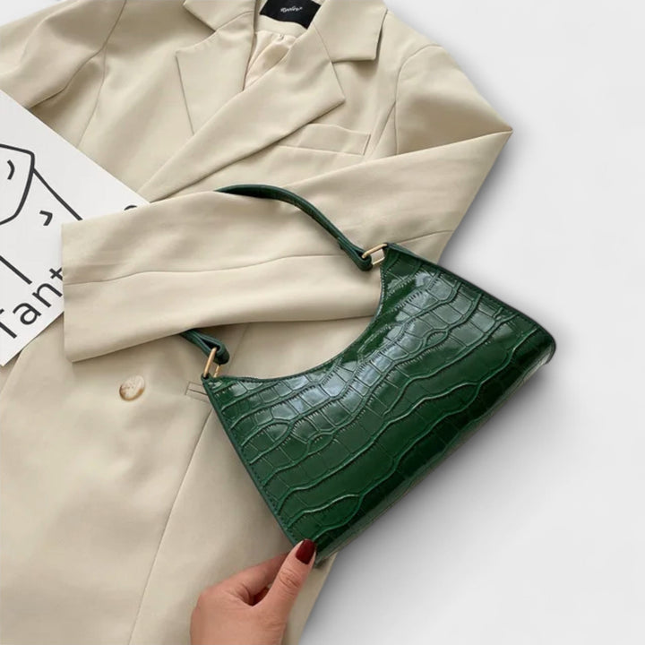 Shiny Leather Bag | Elegant Design | Perfect for Everyday Use | Versatile and Durable Style
