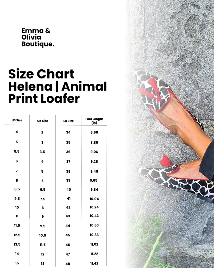 Animal Print Loafer | Eye-Catching Red Fringes | Comfortable Everyday Style | Fashionable Footwear