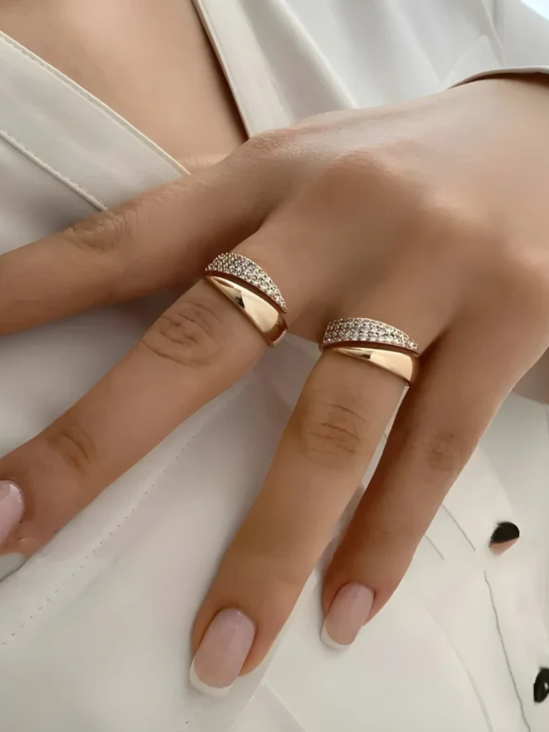 Adjustable Ring | Elegant Design | Perfect for Everyday Wear | Silver Finish
