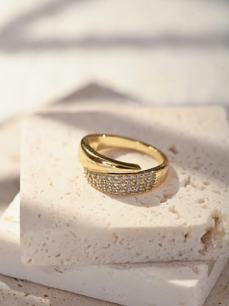 Adjustable Ring | Elegant Design | Perfect for Everyday Wear | Silver Finish