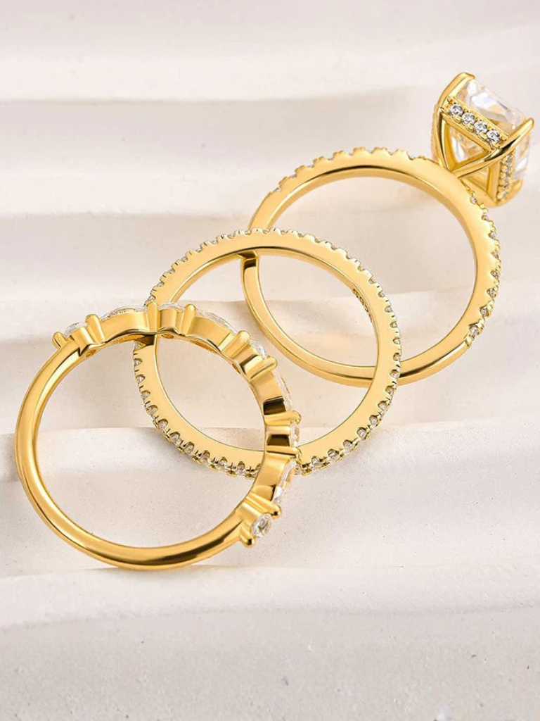 Ring Set | Elegant Design | Perfect for Everyday Wear | Silver Finish