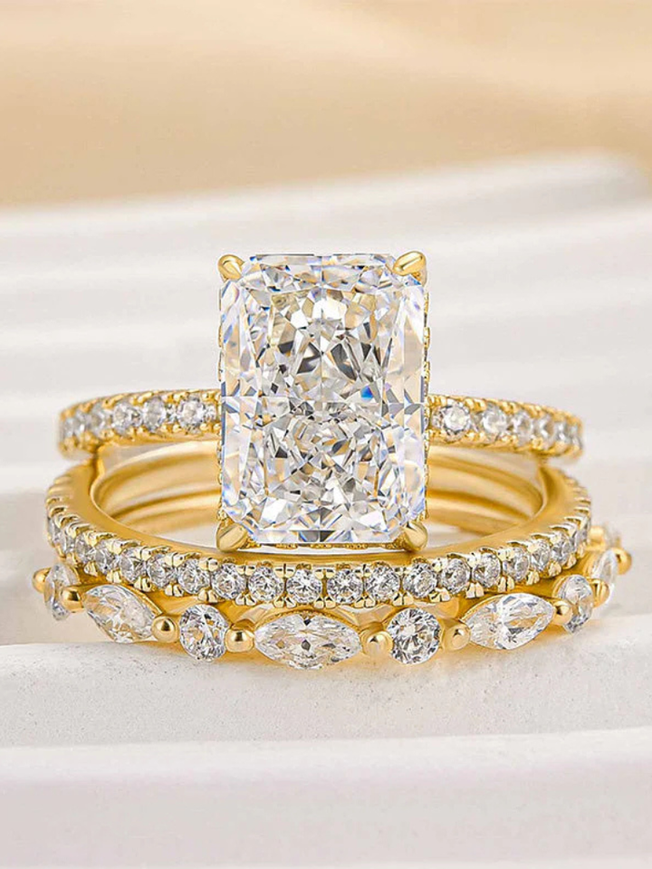 Ring Set | Elegant Design | Perfect for Everyday Wear | Silver Finish
