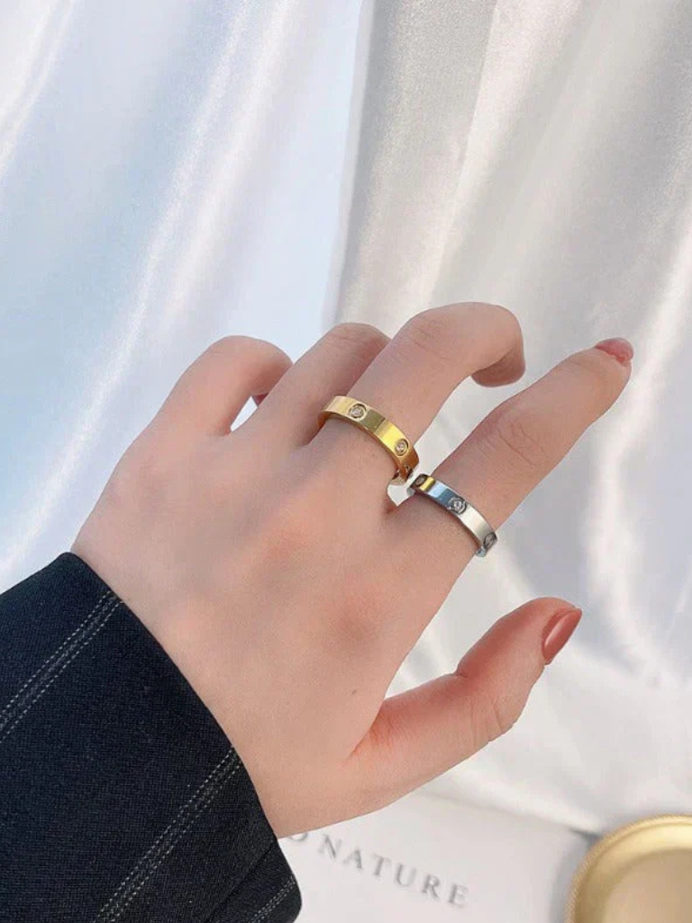 Celestine Ring | Elegant Design | Perfect for Everyday Wear | Silver Plated with Gemstone Accent