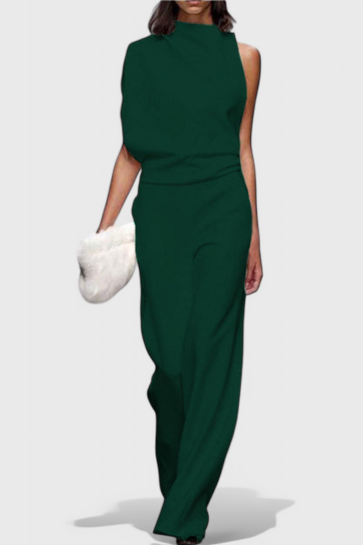 Wide-Leg Fluid Jumpsuit | Flattering Silhouette | Effortless Style | Perfect for Any Occasion