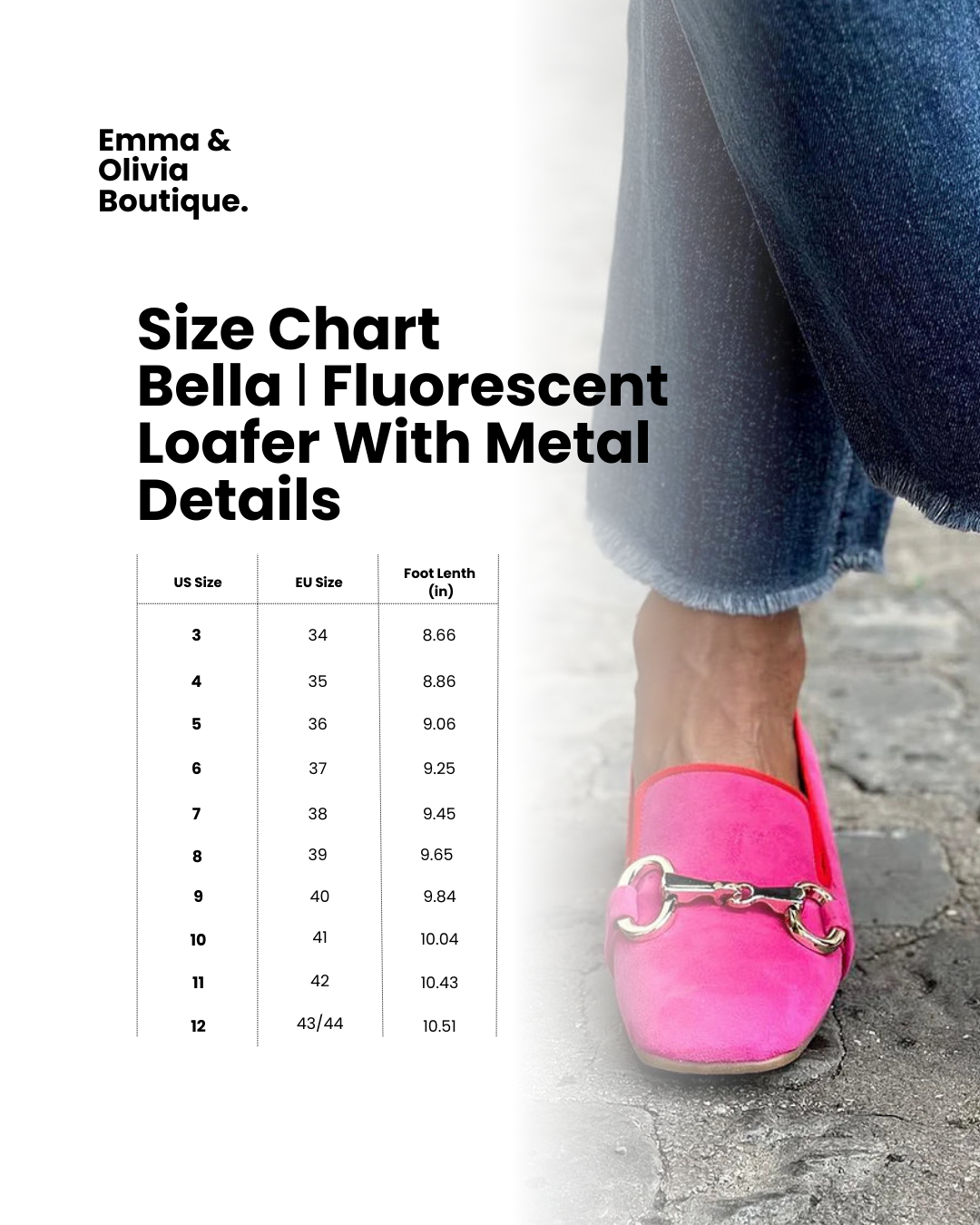 Fluorescent Loafer | Eye-Catching Metal Detail | Comfortable Slip-On Style | Perfect for Day or Night