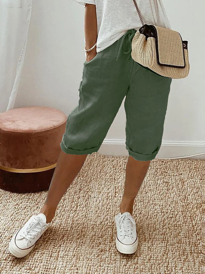 Women's Shorts | Drawstring | Relaxed Fit | Summery Look