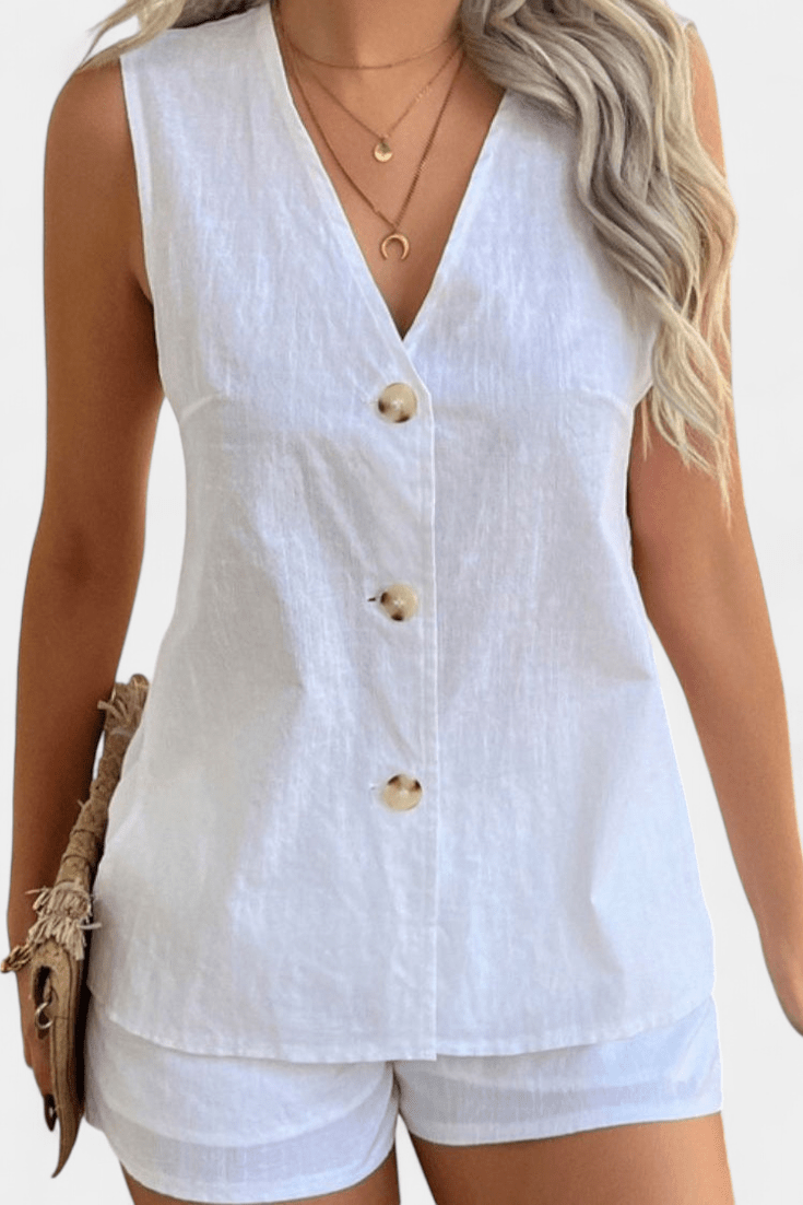 Linen Set | Lightweight and Breathable | Perfect for Warm Weather | Comfortable and Relaxed Fit