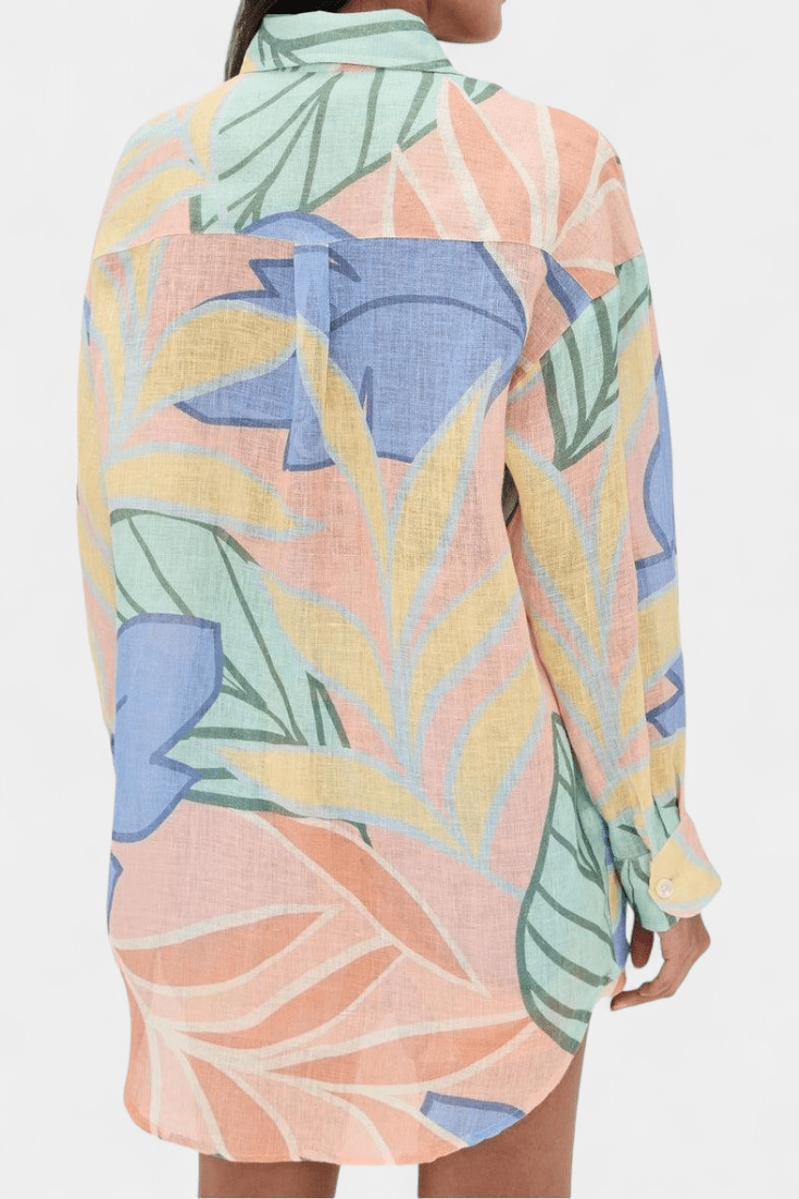 Tropical Set | Vibrant Floral Print | Perfect for Summer Outings | Lightweight and Comfortable Fabric