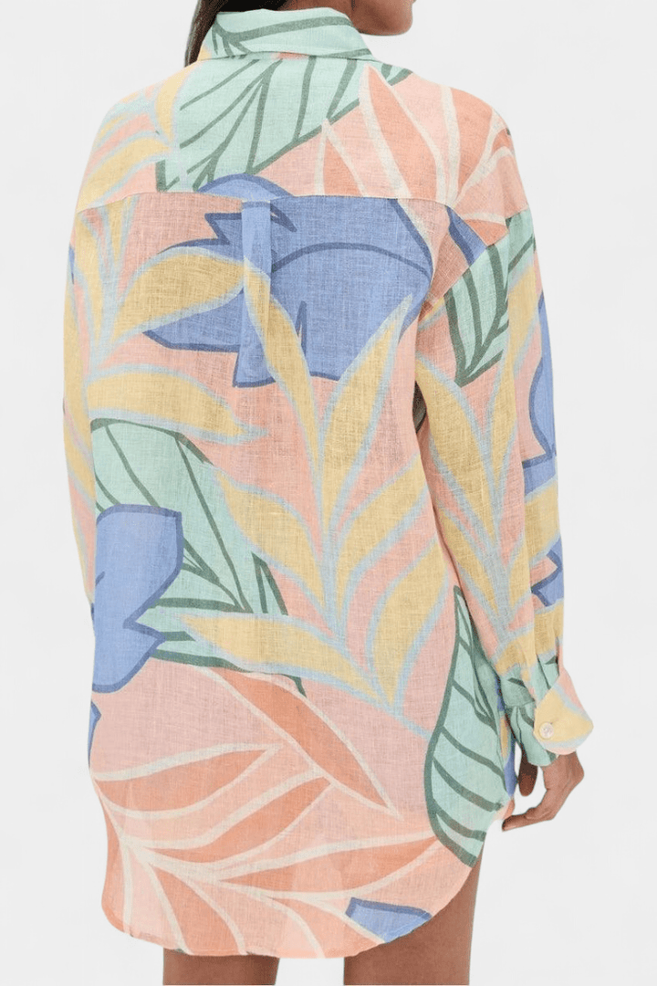 Tropical Set | Vibrant Floral Print | Perfect for Summer Outings | Lightweight and Comfortable Fabric