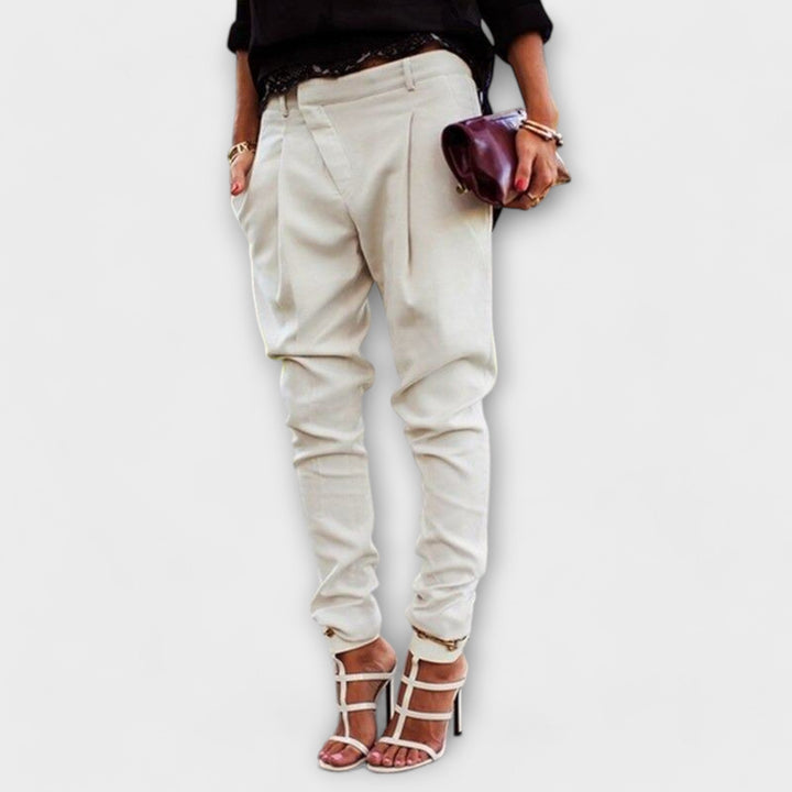 Elegant Trousers | Tailored Fit | Versatile for Work or Casual Wear | Soft, Breathable Fabric