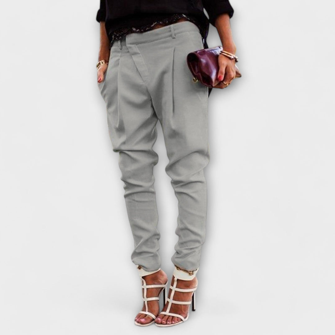 Elegant Trousers | Tailored Fit | Versatile for Work or Casual Wear | Soft, Breathable Fabric