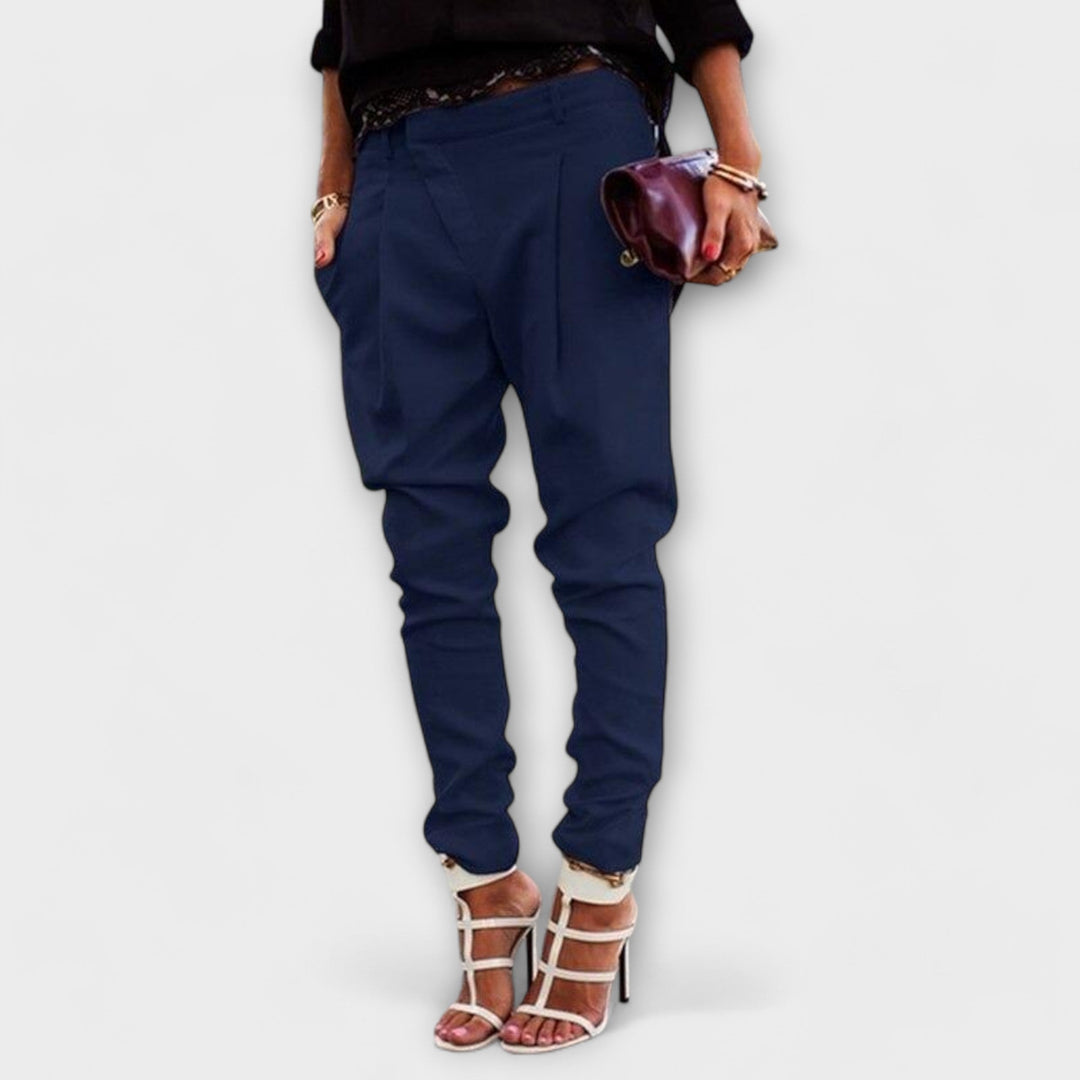 Elegant Trousers | Tailored Fit | Versatile for Work or Casual Wear | Soft, Breathable Fabric