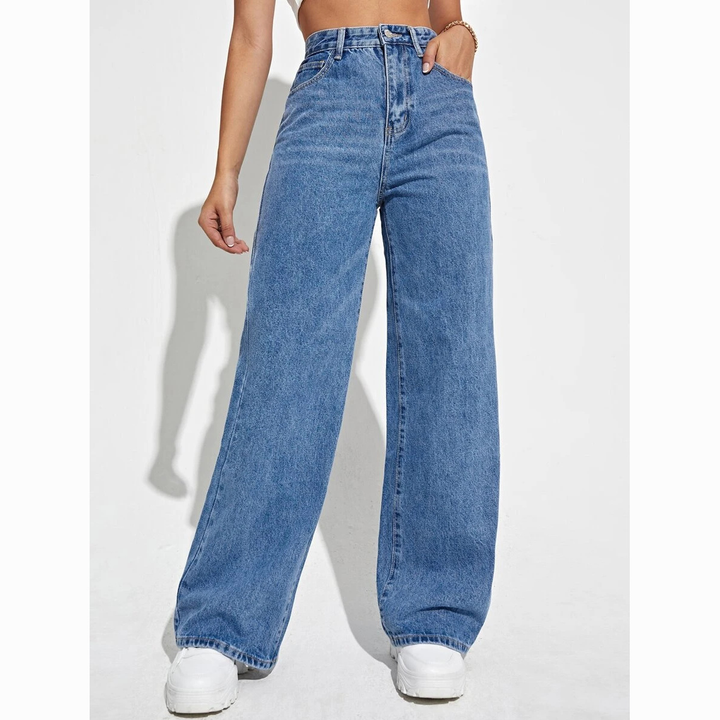 Mom Jeans for Women | High Waist Design | Comfortable Fit for Everyday Wear | Classic Denim Style