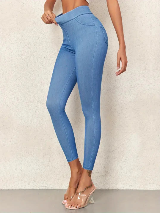 Skinny jeggings for women | High waist