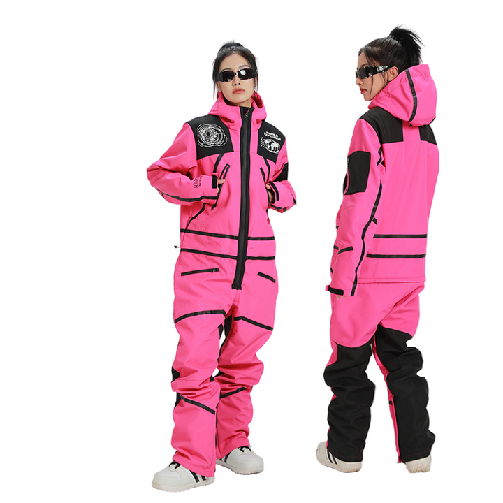 Women's Stylish One-Piece Ski Suit | Winter